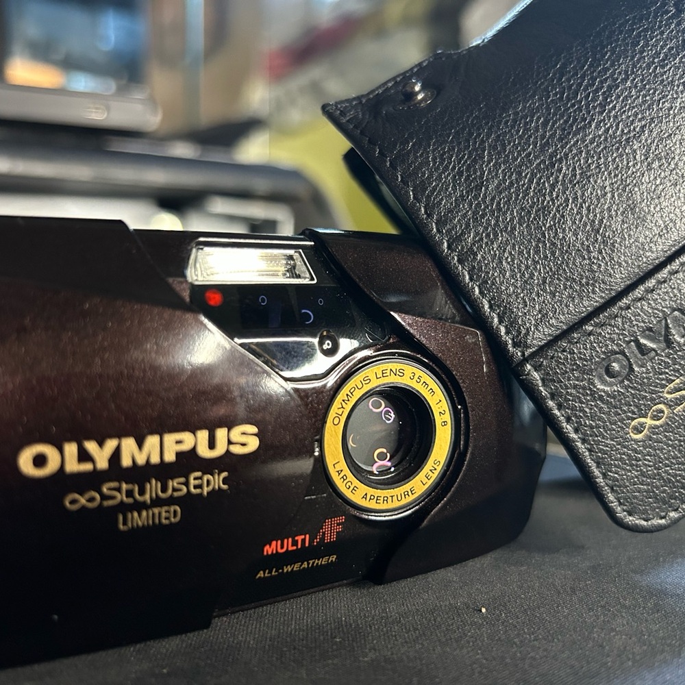 Olympus Stylus Epic Limited Black Camera